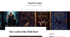 Desktop Screenshot of elspethcooper.com