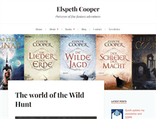 Tablet Screenshot of elspethcooper.com